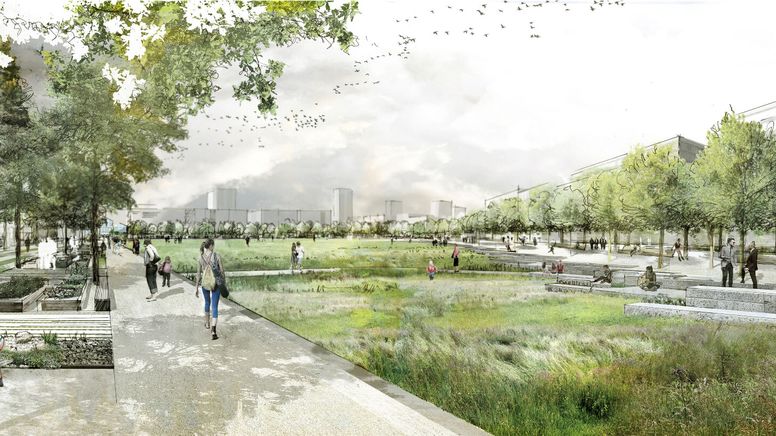 "Quartiers-" et "Landschaftspark" Berlin TXL