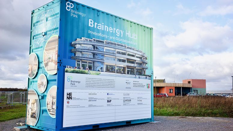 Premier coup de pioche pour le Brainergy Hub au Brainergy Park de Jülich