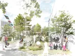 Wettbewerb: Wohnhof | © LATZ+PARTNER (Visualisierung: die-grille)
