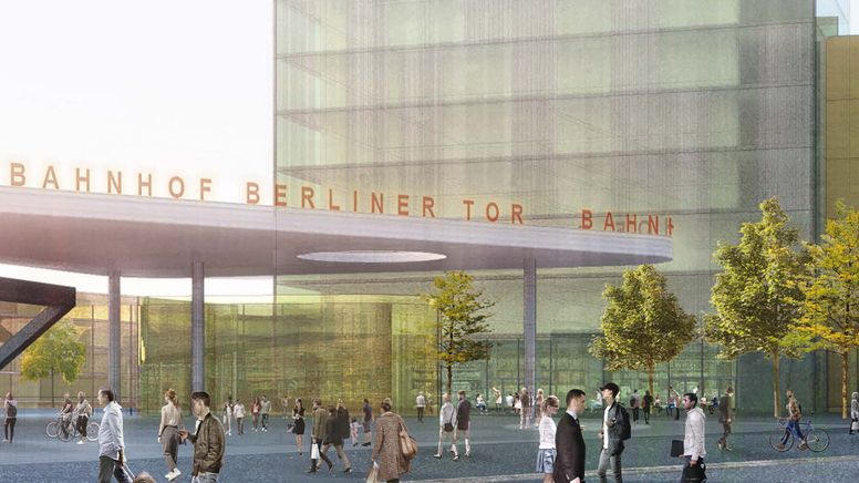Testplanung Berliner Tor, Hamburg, DE