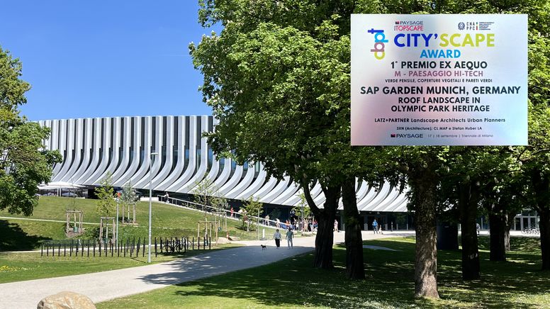 SAP Garden Landscape mit dem CITY'SCAPE AWARD 2026 ausgezeichnet