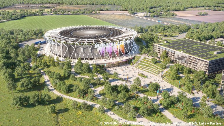 Munich Arena: Gestaltungsbeirat Freising lobt architektonische und landschaftliche Qualität