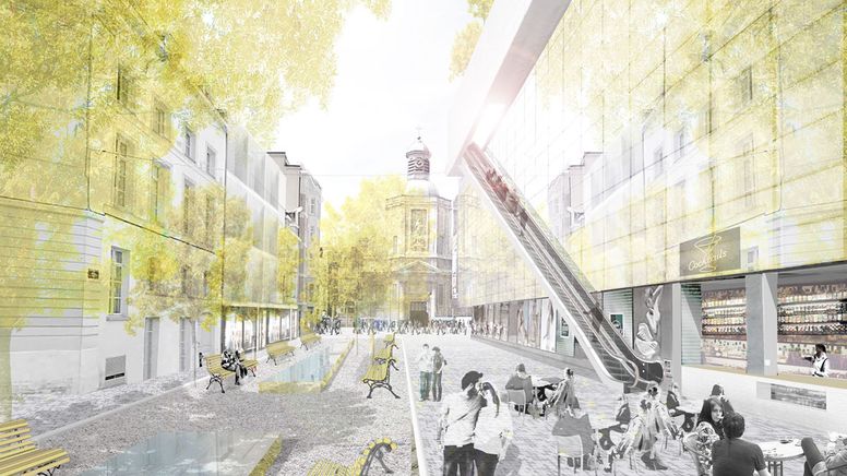 Nieuwstraat Bruxelles - A shopping street becomes a new urban district