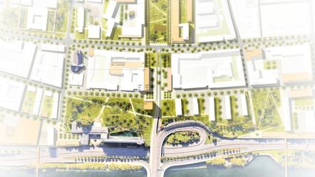 1. Preis im städtebaulichen Ideenwettbewerb Tallage Alt-Saarbrücken