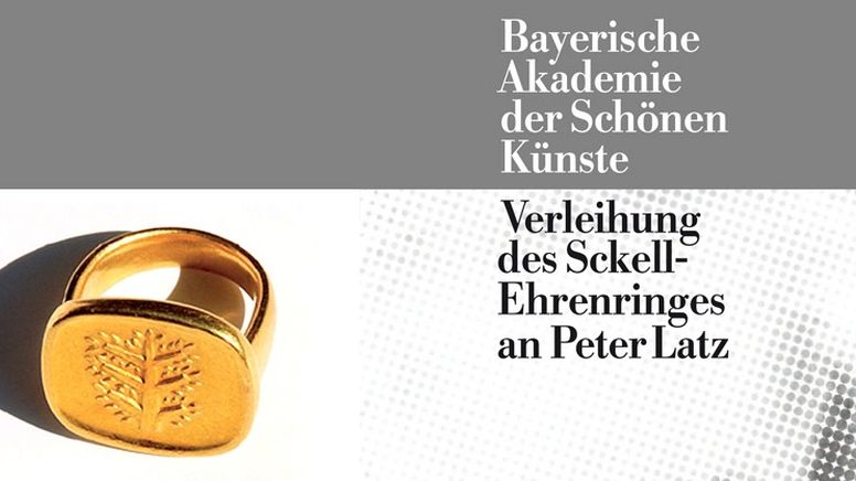 Le prix « Sckell-Ehrenring » pour Peter Latz