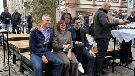 Einweihung der ersten Freiburger Grüninseln – Ein grüner Meilenstein