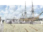 Portsmouth Historic Dockyard, UK | © Latz + Partner (Visualisierung: die-grille)