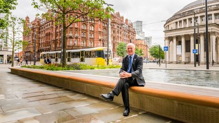 St Peter’s Square celebrates completion as water feature is unveiled