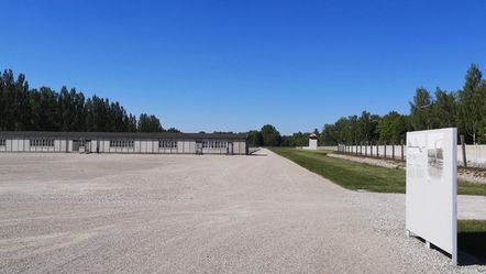 KZ-Gedenkstätte Dachau: 75ter Jahrestag der Befreiung  - ohne Besucher